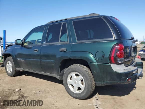 2002 Chevrolet TrailBlazer LS with VIN 1GNDT13S722508458, listed as a Copart auction lot 51221705 with 155,818 mi miles and Salvage title. Bid and sale history available at DreamBid. Image 2.