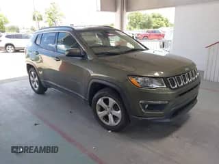 2017 Jeep Compass Latitude z VIN 3C4NJCBB7HT669240, wystawiony jako IAAI lot #42530366 z przebiegiem 90 789 mil mil oraz . Historia ofert i sprzedaży dostępna na DreamBid. Obrazek 1.