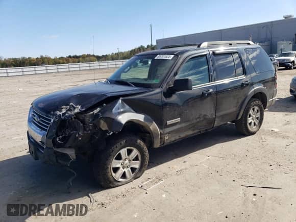 2007 Ford Explorer XLT with VIN 1FMEU73E27UB35005, listed as a Copart auction lot 86791925 with 280,214 mi miles and Salvage title. Bid and sale history available at DreamBid. Image 1.