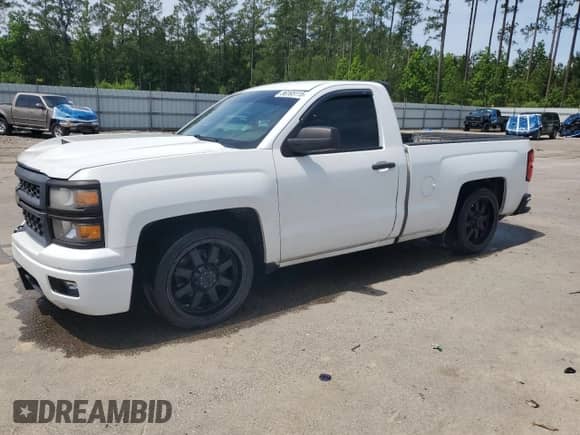 2015 Chevrolet Silverado 1500 Work Truck с VIN 1GCNCPEHXFZ251102, выставлен на аукционе Copart как лот 56165115 с пробегом 146 782 миль миль и Списание • Salvage title. История ставок и продаж доступна на DreamBid. Изображение 1.