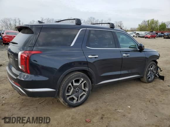 2023 Hyundai Palisade Limited с VIN KM8R5DGE2PU558321, выставлен на аукционе Copart как лот 50004294 с пробегом 21 299 миль миль и . История ставок и продаж доступна на DreamBid. Изображение 3.