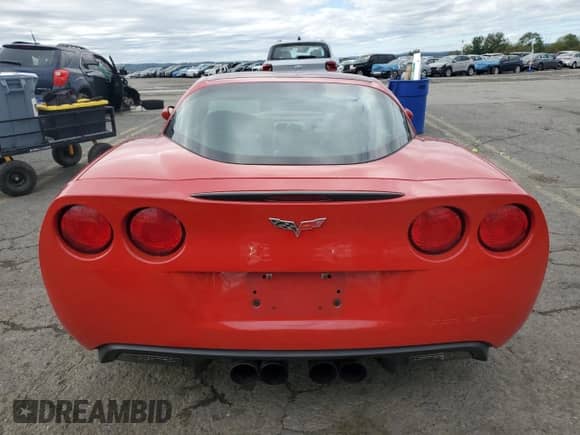 2005 Chevrolet Corvette with VIN 1G1YY24U155119036, listed as a Copart auction lot 82219065 with 72,053 mi miles and Salvage title. Bid and sale history available at DreamBid. Image 6.