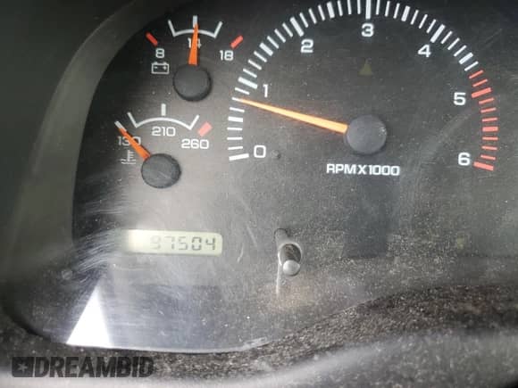1997 Dodge Dakota с VIN 1B7GL23X6VS200595, выставлен на аукционе Copart как лот 81440365 с пробегом 97 504 миль миль и Списание • Salvage title. История ставок и продаж доступна на DreamBid. Изображение 9.