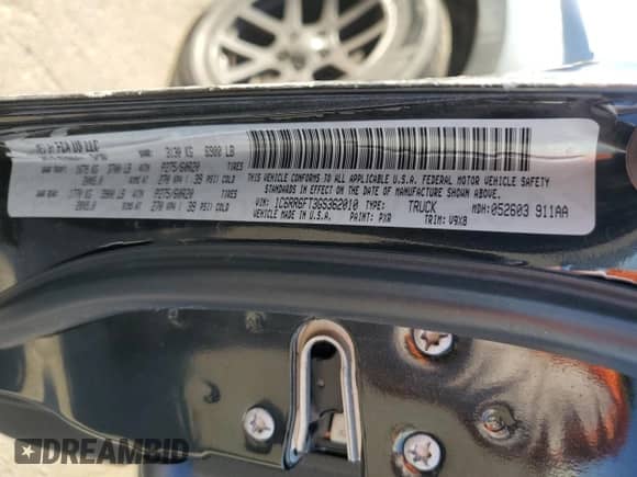 2016 Ram 1500 Tradesman with VIN 1C6RR6FT3GS362010, listed as a Copart auction lot 46172915 with 140,983 mi miles and Salvage title. Bid and sale history available at DreamBid. Image 12.