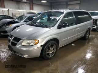 2002 Dodge Caravan ES with VIN 2B8GP54L02R523227, listed as a Copart auction lot 51957415 with 108,920 mi miles and Salvage title. Bid and sale history available at DreamBid. Image 1.