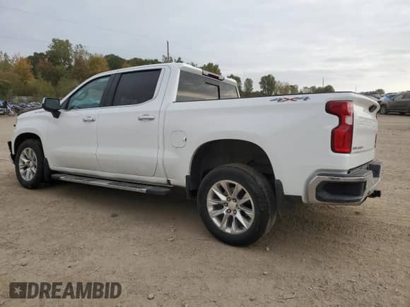 2019 Chevrolet Silverado 1500 LTZ with VIN 1GCUYGEL7KZ100648, listed as a Copart auction lot 82379695 with 56,053 mi miles and Clean title. Bid and sale history available at DreamBid. Image 2.