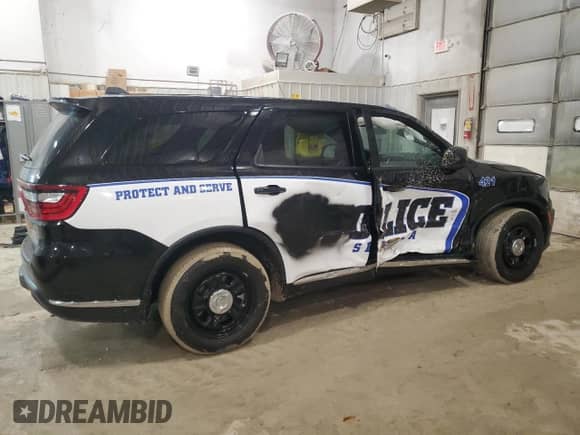 2024 Dodge Durango Pursuit with VIN 1C4SDJFT8RC241174, listed as a Copart auction lot 42938435 with 1,545 mi miles and Salvage title. Bid and sale history available at DreamBid. Image 3.