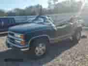 1995 Chevrolet Tahoe z VIN 3GNEK18K1SG111349, wystawiony jako Copart lot #80214594 z przebiegiem Nie podano mil oraz Szkoda całkowita • Salvage title. Historia ofert i sprzedaży dostępna na DreamBid. Obrazek 1.