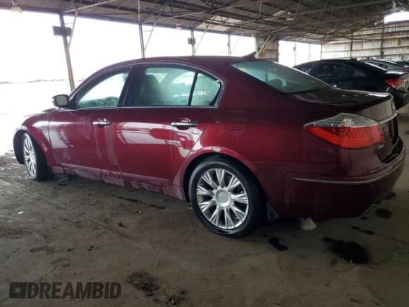 2011 Hyundai Genesis with VIN KMHGC4DE0BU141662, listed as a Copart auction lot 85555535 with 63,185 mi miles and Clean title. Bid and sale history available at DreamBid. Image 2.