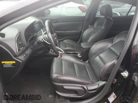 2018 Hyundai Elantra Sport with VIN KMHD04LB7JU473633, listed as a Copart auction lot 68732115 with 108,016 mi miles and Salvage title. Bid and sale history available at DreamBid. Image 7.