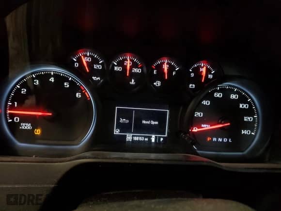 2019 GMC Sierra 1500 with VIN 1GTR9AEF8KZ376136, listed as a Copart auction lot 54483935 with 168,153 mi miles and Salvage title. Bid and sale history available at DreamBid. Image 9.