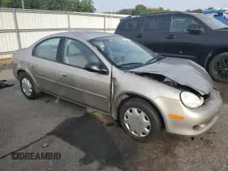 2000 Dodge Neon Highline z VIN 1B3ES46C3YD720455, wystawiony jako Copart lot #81607175 z przebiegiem Nie podano mil oraz Szkoda całkowita • Salvage title. Historia ofert i sprzedaży dostępna na DreamBid. Obrazek 4.