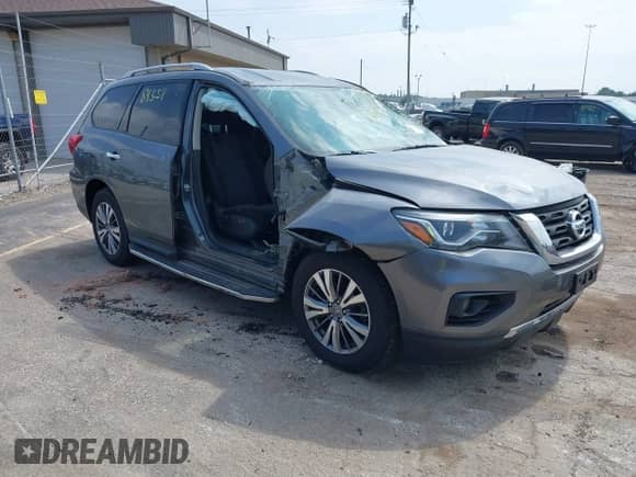 2019 Nissan Pathfinder SL z VIN 5N1DR2MM4KC618497, wystawiony jako IAAI lot #42789357 z przebiegiem 119 006 mil mil oraz . Historia ofert i sprzedaży dostępna na DreamBid. Obrazek 1.