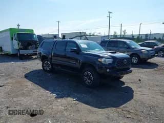 2020 Toyota Tacoma SR5 with VIN 5TFCZ5AN2LX237689, listed as a IAAI auction lot 42659503 with 56,746 mi miles and . Bid and sale history available at DreamBid. Image 1.