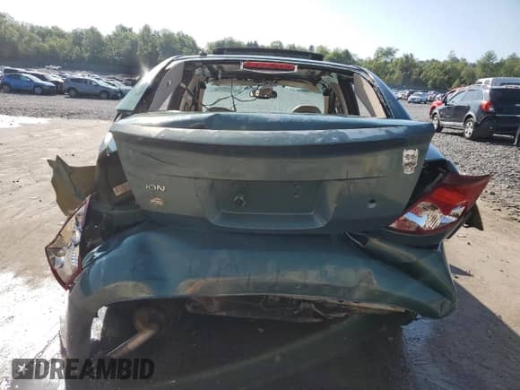 2007 Saturn ION ION 3 with VIN 1G8AL55FX7Z144368, listed as a Copart auction lot 67555845 with Not provided miles and Salvage title. Bid and sale history available at DreamBid. Image 6.