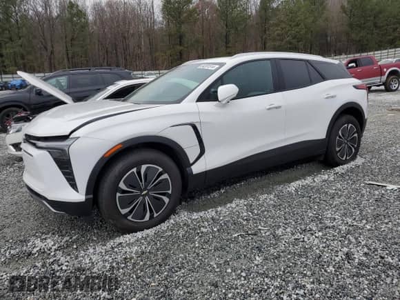 2024 Chevrolet Blazer EV eAWD LT с VIN 3GNKDBRJ7RS201461, выставлен на аукционе Copart как лот 84391514 с пробегом 1 998 миль миль и Списание • Salvage title. История ставок и продаж доступна на DreamBid. Изображение 1.