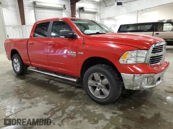 2019 Ram 1500 Big Horn with VIN 1C6RR7TT9KS576146, listed as a Copart auction lot 67680705 with 78,107 mi miles and Salvage title. Bid and sale history available at DreamBid. Image 4.