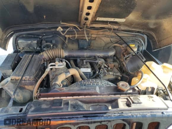 1997 Jeep Wrangler Sport with VIN 1J4FY19S1VP496609, listed as a Copart auction lot 69605495 with 188,432 mi miles and Salvage title. Bid and sale history available at DreamBid. Image 11.