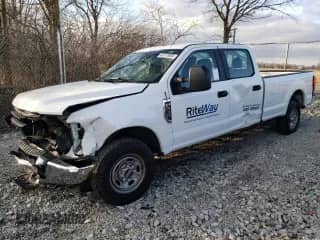 2022 Ford F-250 XL with VIN 1FT7W2A60NEC59187, listed as a Copart auction lot 41717955 with 77,080 mi miles and Salvage title. Bid and sale history available at DreamBid. Image 1.