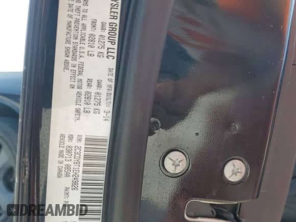 2014 Dodge Challenger R/T with VIN 2C3CDYBT1EH249826, listed as a Copart auction lot 80354575 with Not provided miles and Salvage title. Bid and sale history available at DreamBid. Image 12.