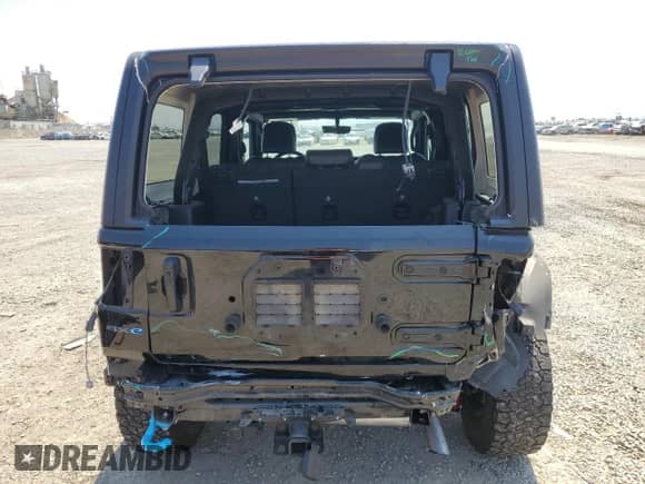 2023 Jeep Wrangler Rubicon с VIN 1C4JJXR69PW620967, выставлен на аукционе Copart как лот 67594255 с пробегом 23 926 миль миль и Списание • Salvage title. История ставок и продаж доступна на DreamBid. Изображение 6.