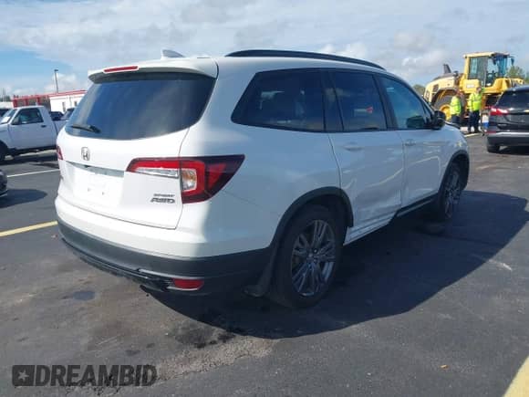 2022 Honda Pilot Sport с VIN 5FNYF6H34NB082553, выставлен на аукционе IAAI как лот 43299151 с пробегом 40 160 миль миль и . История ставок и продаж доступна на DreamBid. Изображение 4.