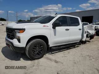 2024 Chevrolet Silverado 1500 Custom Trail Boss с VIN 3GCPDCEK8RG194848, выставлен на аукционе Copart как лот 56959435 с пробегом 7 927 миль миль и Списание • Salvage title. История ставок и продаж доступна на DreamBid. Изображение 1.