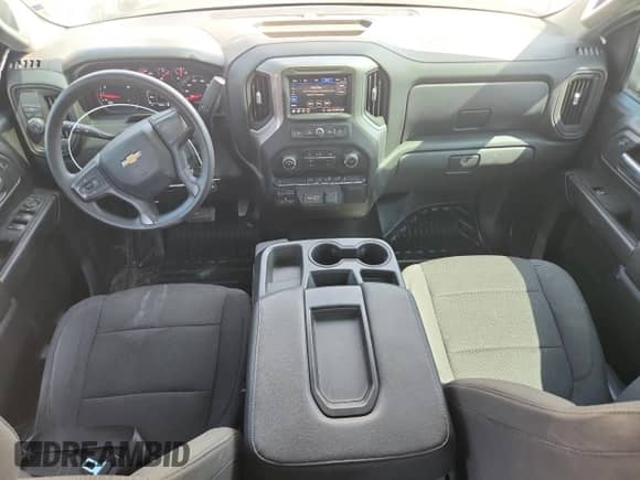 2022 Chevrolet Silverado 2500HD Work Truck with VIN 1GC2WLE72NF332427, listed as a Copart auction lot 80294605 with 115,005 mi miles and Salvage title. Bid and sale history available at DreamBid. Image 8.