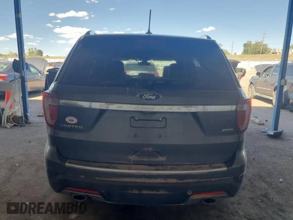 2018 Ford Explorer Limited z VIN 1FM5K8F84JGC86158, wystawiony jako Copart lot #81842015 z przebiegiem 169 703 mil mil oraz Czysty tytuł • Clean title. Historia ofert i sprzedaży dostępna na DreamBid. Obrazek 6.