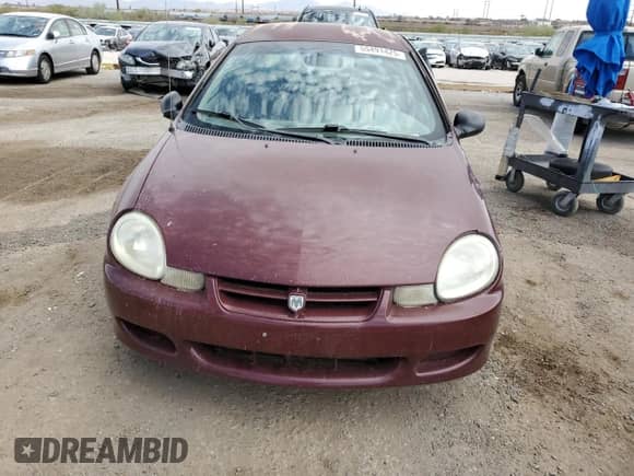 2002 Dodge Neon SE with VIN 1B3ES46C52D545486, listed as a Copart auction lot 55491425 with 192,936 mi miles and Salvage title. Bid and sale history available at DreamBid. Image 5.