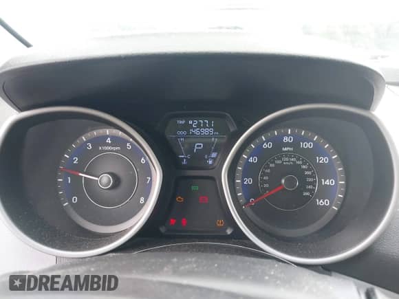 2012 Hyundai Elantra Limited z VIN KMHDH4AE5CU356934, wystawiony jako IAAI lot #40356500 z przebiegiem 146 989 mil mil oraz . Historia ofert i sprzedaży dostępna na DreamBid. Obrazek 7.