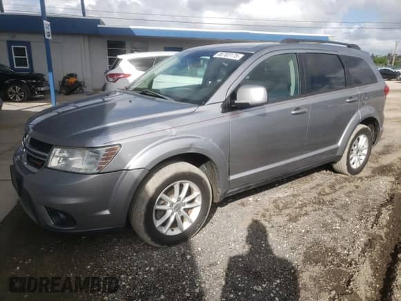 2017 Dodge Journey SXT with VIN 3C4PDCBB0HT507868, listed as a Copart auction lot 85703175 with 156,062 mi miles and Clean title. Bid and sale history available at DreamBid. Image 1.