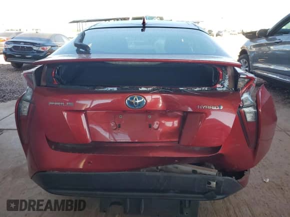 2017 Toyota Prius Two z VIN JTDKBRFU8H3557900, wystawiony jako Copart lot #87478245 z przebiegiem 81 220 mil mil oraz Szkoda całkowita • Salvage title. Historia ofert i sprzedaży dostępna na DreamBid. Obrazek 6.