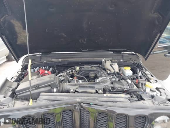 2022 Jeep Wrangler Unlimited Sport S with VIN 1C4HJXDG7NW195681, listed as a IAAI auction lot 43256297 with 48,954 mi miles and . Bid and sale history available at DreamBid. Image 10.