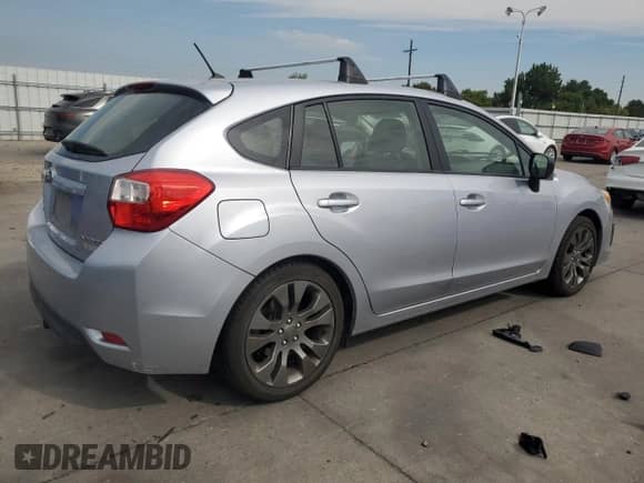 2014 Subaru Impreza 2.0i with VIN JF1GPAA67E9308391, listed as a Copart auction lot 67928295 with 97,396 mi miles and Salvage title. Bid and sale history available at DreamBid. Image 3.