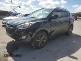 2014 Hyundai Tucson Limited with VIN KM8JU3AG0EU833444, listed as a Copart auction lot 86237605 with 154,420 mi miles and Clean title. Bid and sale history available at DreamBid. Image 1.