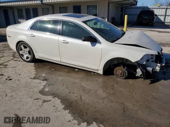 2010 Chevrolet Malibu 2LT with VIN 1G1ZD5E74AF111883, listed as a Copart auction lot 41582015 with 132,170 mi miles and Salvage title. Bid and sale history available at DreamBid. Image 4.