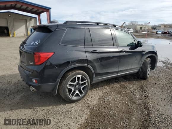 2022 Honda Passport Elite with VIN 5FNYF8H06NB030410, listed as a Copart auction lot 47315405 with 15,868 mi miles and Salvage title. Bid and sale history available at DreamBid. Image 3.
