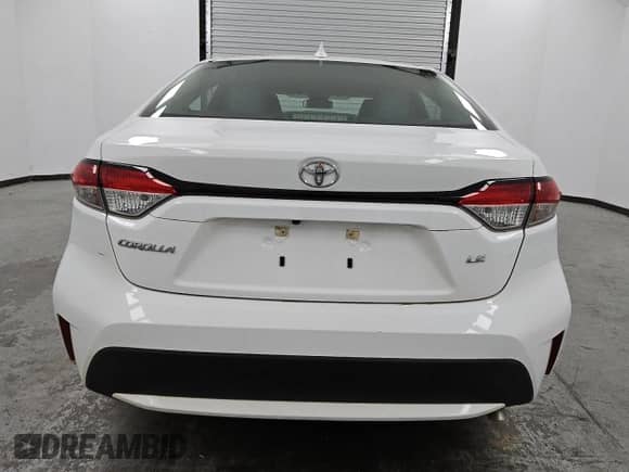 2021 Toyota Corolla LE with VIN 5YFEPMAE8MP195585, listed as a Copart auction lot 87119625 with 85,694 mi miles and Clean title. Bid and sale history available at DreamBid. Image 6.