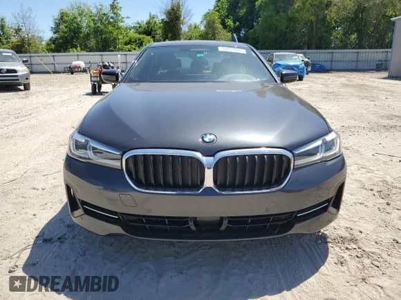 2021 BMW 5 Series 540i xDrive with VIN WBA73BJ03MWW90293, listed as a Copart auction lot 52913955 with 38,196 mi miles and Salvage title. Bid and sale history available at DreamBid. Image 5.