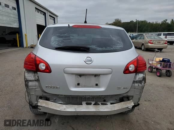 2009 Nissan Rogue SL with VIN JN8AS58V49W434870, listed as a Copart auction lot 84614675 with 233,821 mi miles and Salvage title. Bid and sale history available at DreamBid. Image 6.