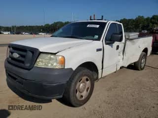 2007 Ford F-150 XL with VIN 1FTRF12247KD41684, listed as a Copart auction lot 80264295 with 275,127 mi miles and Salvage title. Bid and sale history available at DreamBid. Image 1.