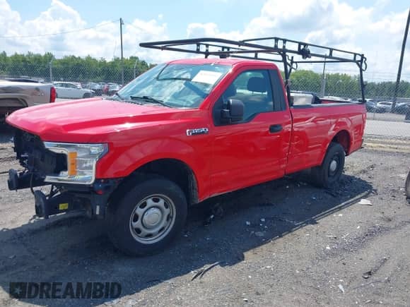 2019 Ford F-150 XL with VIN 1FTMF1CBXKKD80040, listed as a IAAI auction lot 42415800 with 160,431 mi miles and . Bid and sale history available at DreamBid. Image 17.