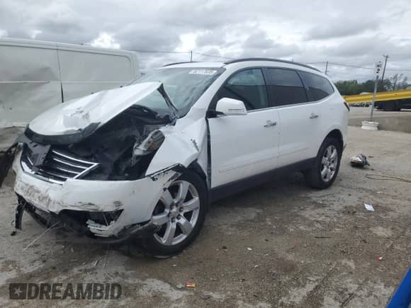 2016 Chevrolet Traverse LT z VIN 1GNKRGKD0GJ219317, wystawiony jako Copart lot #82117835 z przebiegiem 125 911 mil mil oraz Nie do naprawy • Non repairable. Historia ofert i sprzedaży dostępna na DreamBid. Obrazek 1.
