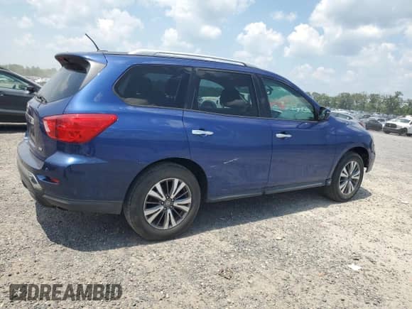 2017 Nissan Pathfinder SV with VIN 5N1DR2MN6HC665774, listed as a Copart auction lot 65849715 with 138,121 mi miles and Clean title. Bid and sale history available at DreamBid. Image 3.