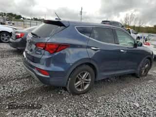 2018 Hyundai Santa Fe 2.4L z VIN 5NMZT3LB0JH085369, wystawiony jako Copart lot #90700255 z przebiegiem 121 508 mil mil oraz Czysty tytuł • Clean title. Historia ofert i sprzedaży dostępna na DreamBid. Obrazek 3.