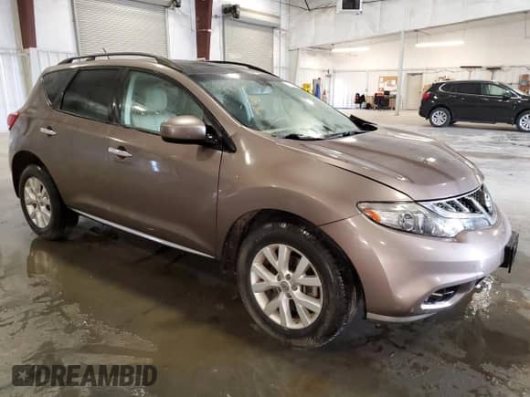 2011 Nissan Murano SL with VIN JN8AZ1MW5BW178554, listed as a Copart auction lot 86546315 with 199,100 mi miles and Salvage title. Bid and sale history available at DreamBid. Image 4.