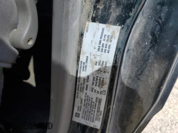 2005 Chevrolet Colorado Z85 with VIN 1GCCS198X58104865, listed as a Copart auction lot 77347404 with 129,604 mi miles and Salvage title. Bid and sale history available at DreamBid. Image 14.