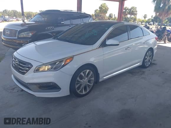 2017 Hyundai Sonata Limited with VIN 5NPE34AB9HH477030, listed as a IAAI auction lot 42829478 with 97,461 mi miles and . Bid and sale history available at DreamBid. Image 2.