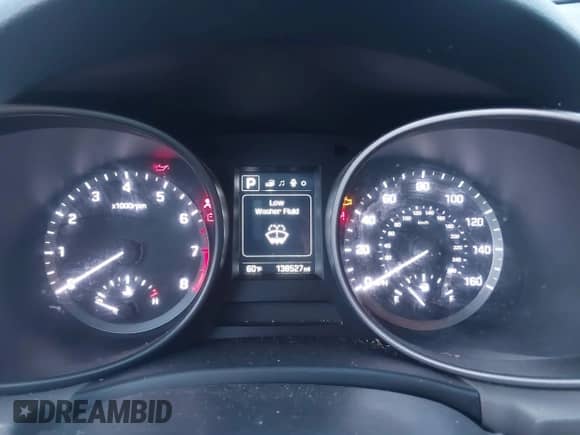 2017 Hyundai Santa Fe 2.4L with VIN 5XYZU3LB9HG382819, listed as a IAAI auction lot 43140154 with 138,527 mi miles and . Bid and sale history available at DreamBid. Image 7.